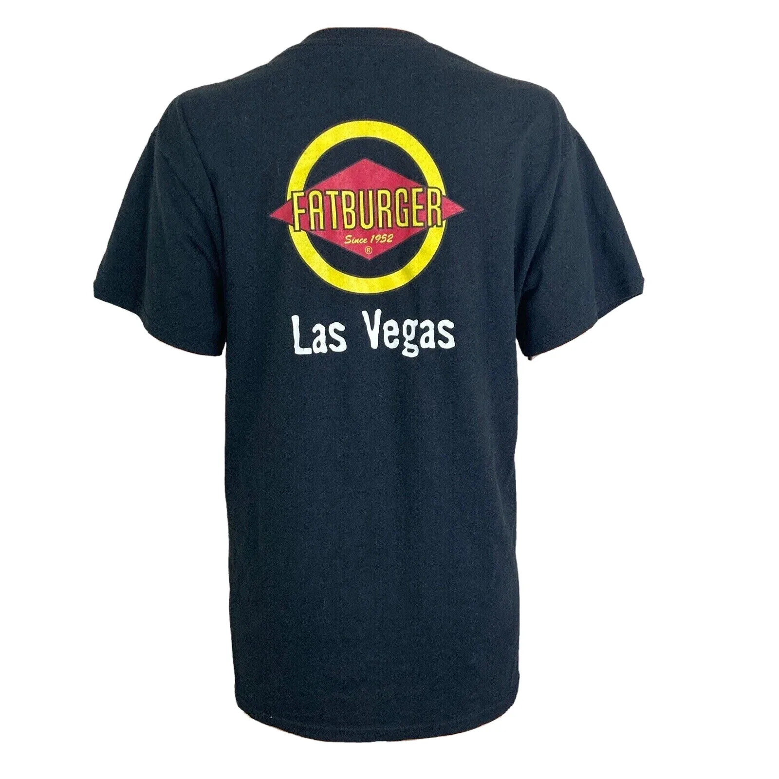 Product image for Fat burger Las Vegas t-shirt Men's XL Stretch Short Sleeve Employee Fat Burger