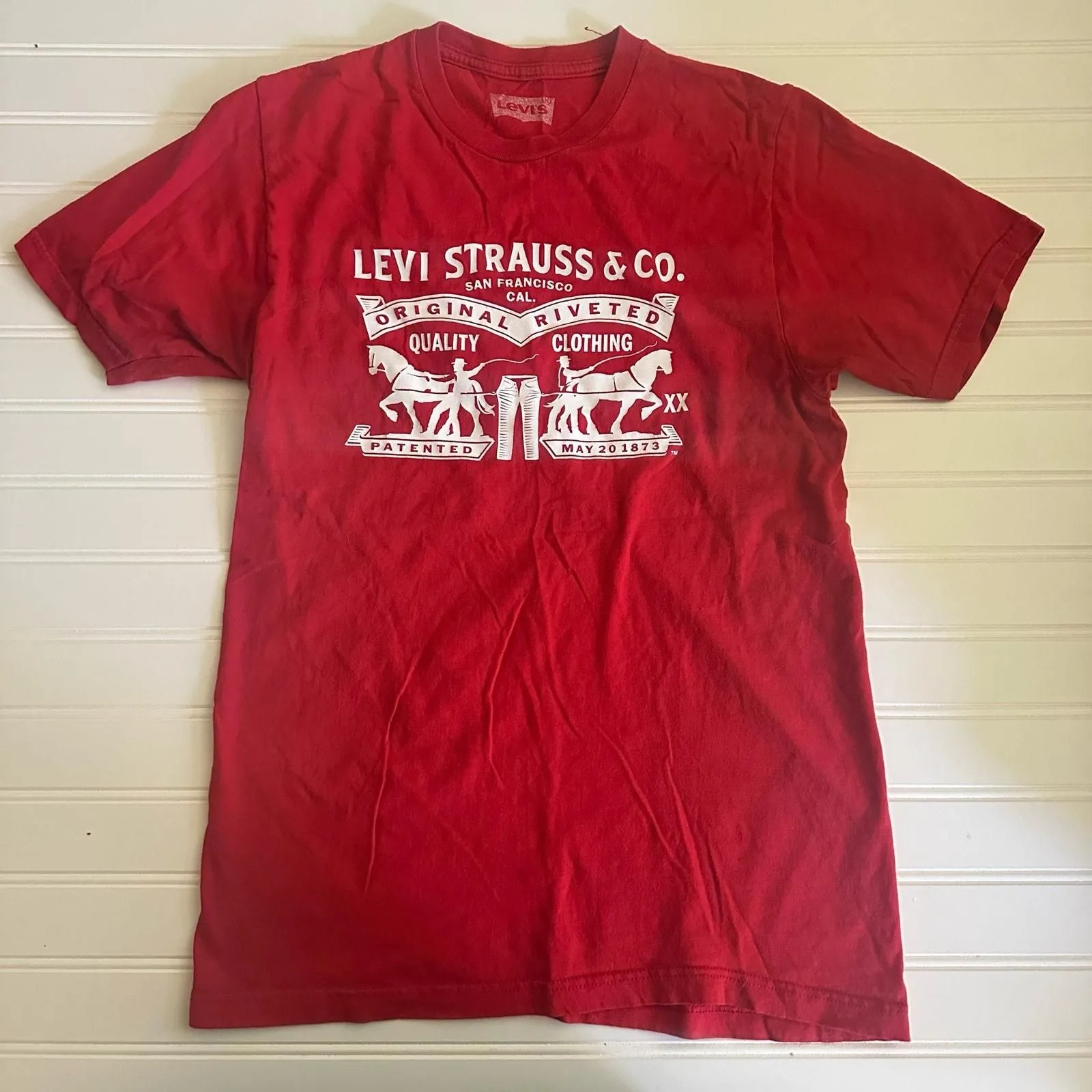 Product image for Levi Strauss & Co. Quality Clothing Graphic T-Shirt 