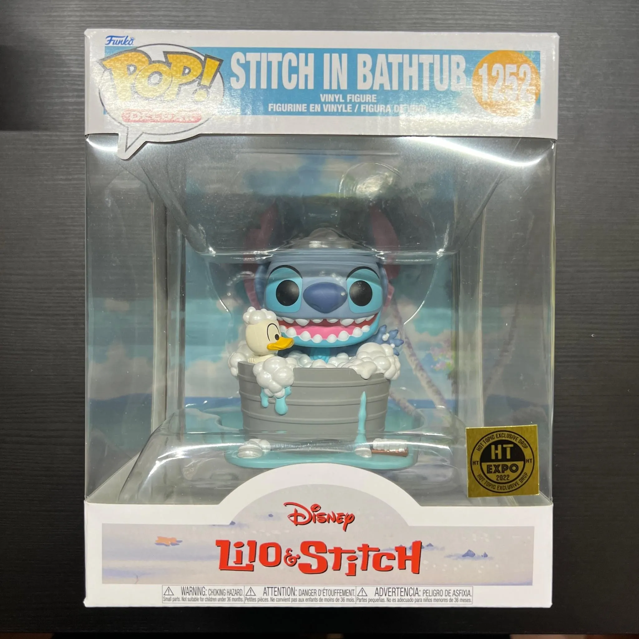 Product image for Stitch in Bathtub