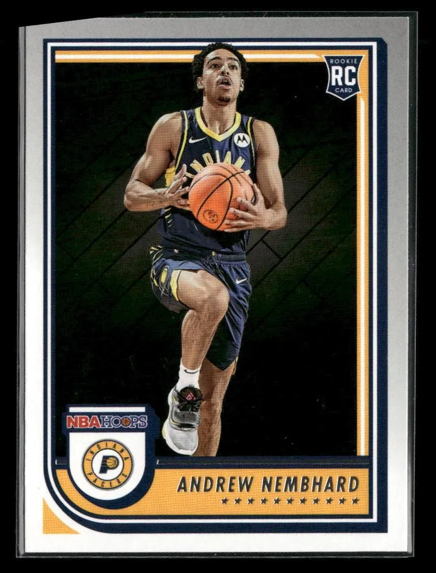 Product image for 2022-23 Hoops #259 Andrew Nembhard Indiana Pacers Rookie