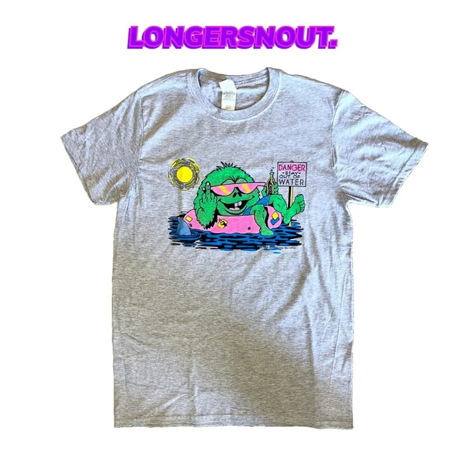 Product image for L - Green Monster Neon - NWOT. (1988 Expresions)
