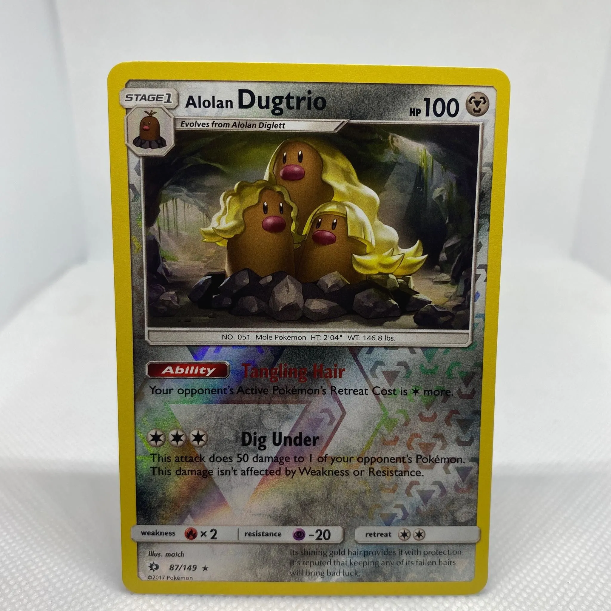 Product image for Alolan Dugtrio 87/149 - Sun & Moon