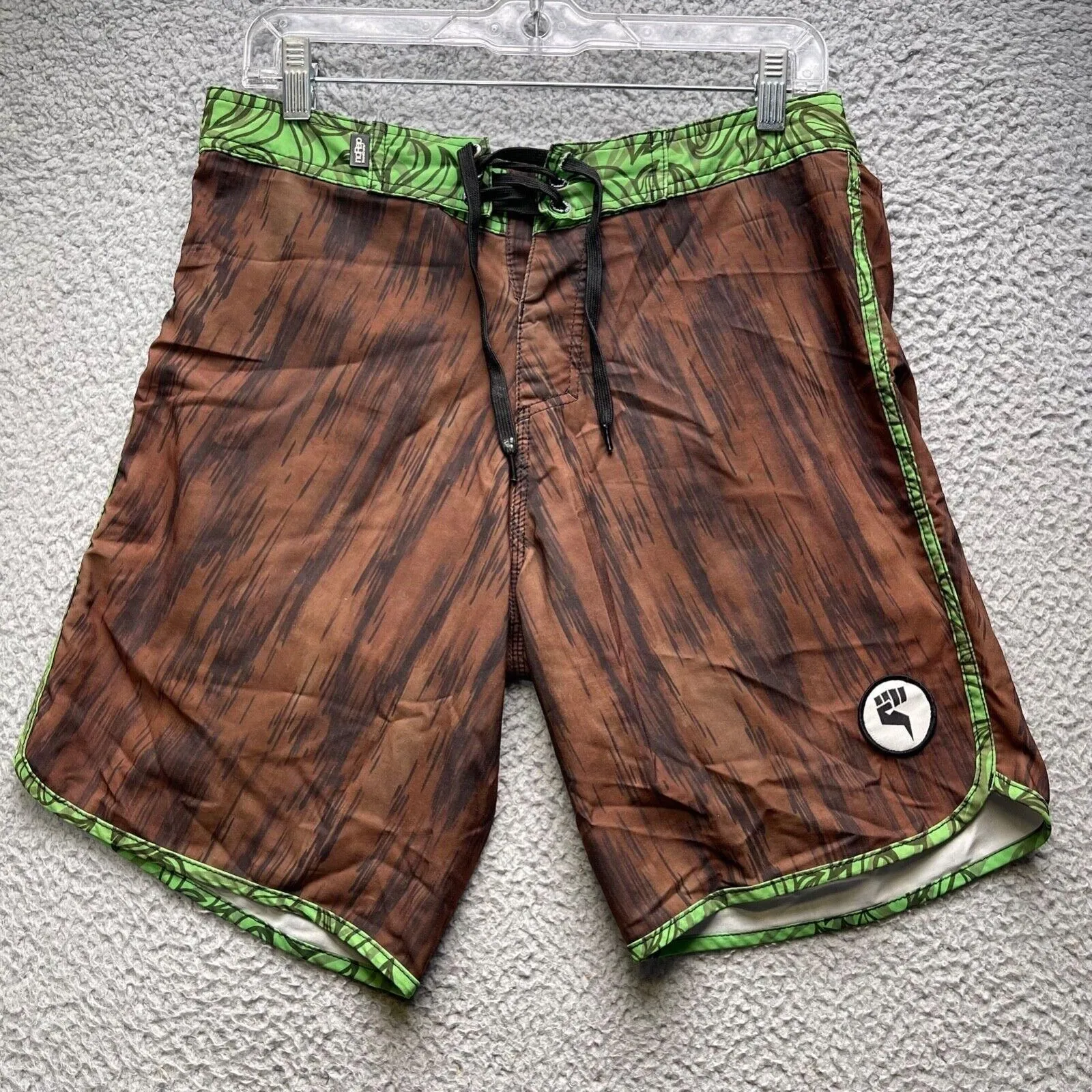 Product image for No Rep Hawaii Swim Trunks Mens Size 28 Board Shorts