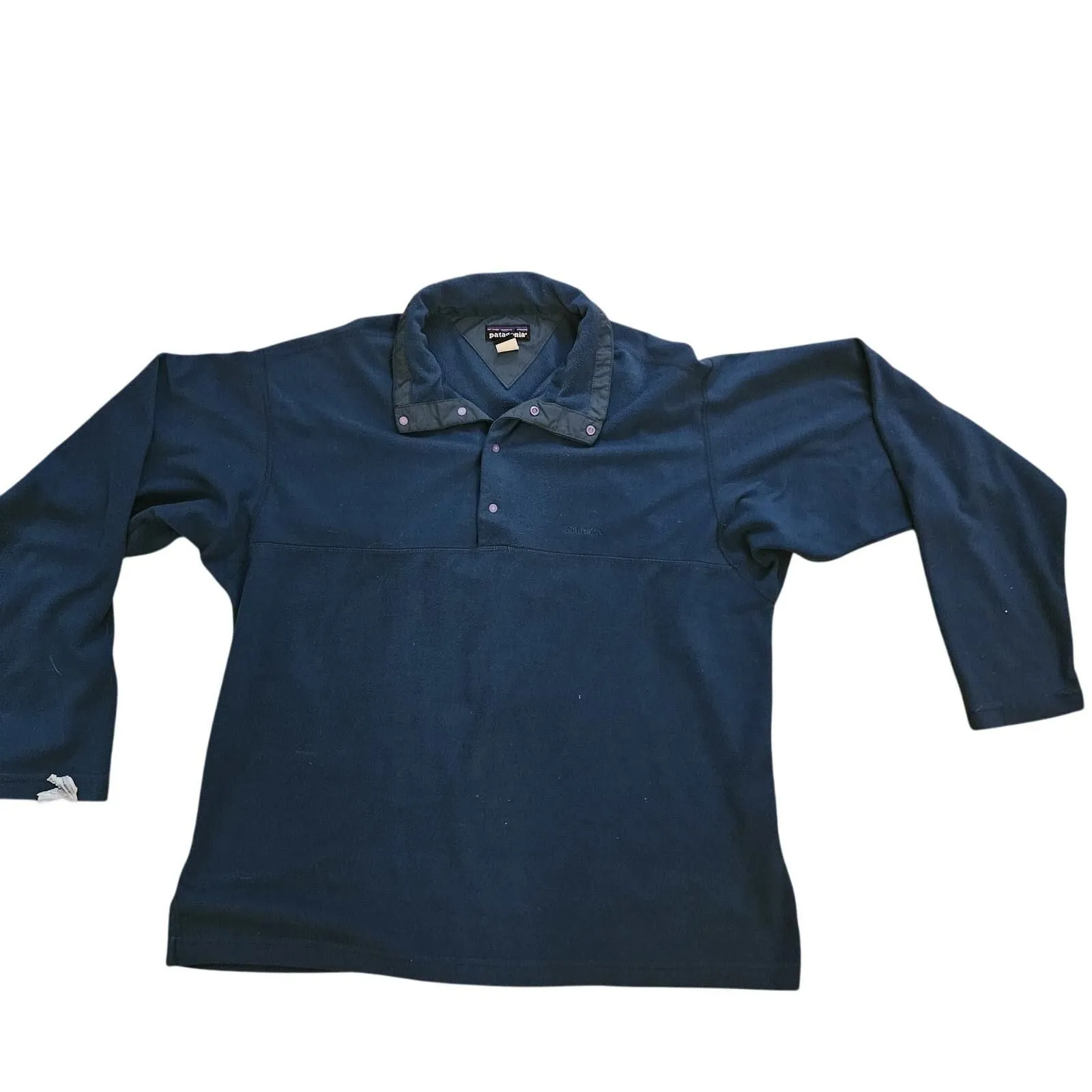 Product image for Patagonia Men's Fleece Pullover - Navy Blue, Size M