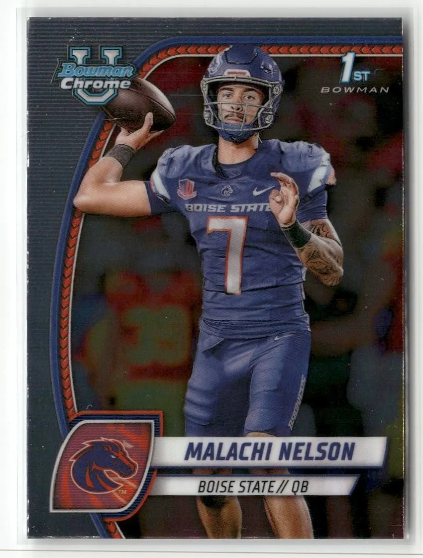 Product image for 2024 Bowman University Chrome #196 Malachi Nelson
