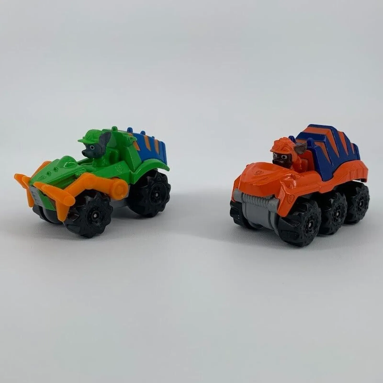 Product image for Paw Patrol Dino Rescue True Metal Diecast Cars Rocky Zuma Lot of 2