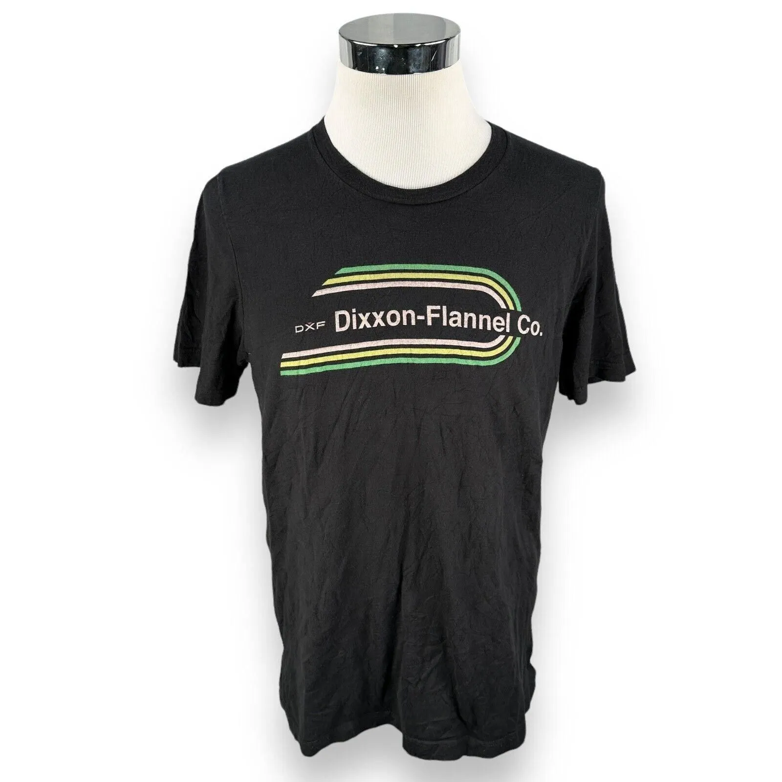 Product image for Dixxon Flannel Co T-Shirt Men's Large Black Short Sleeve Crew Neck Tee