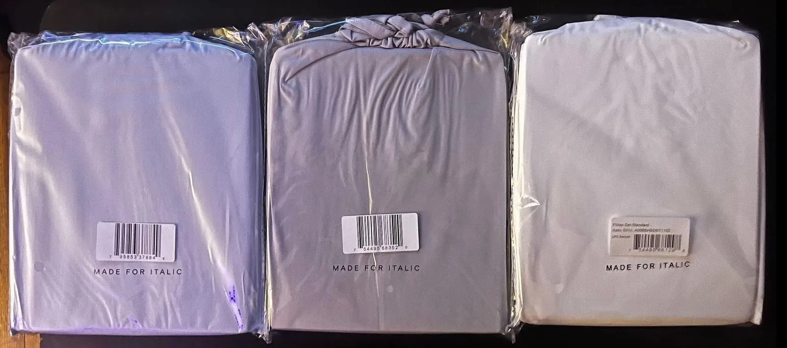 Product image for NWT Italic Luxe Cotton Sateen Pillowcase Set (3 PACK)