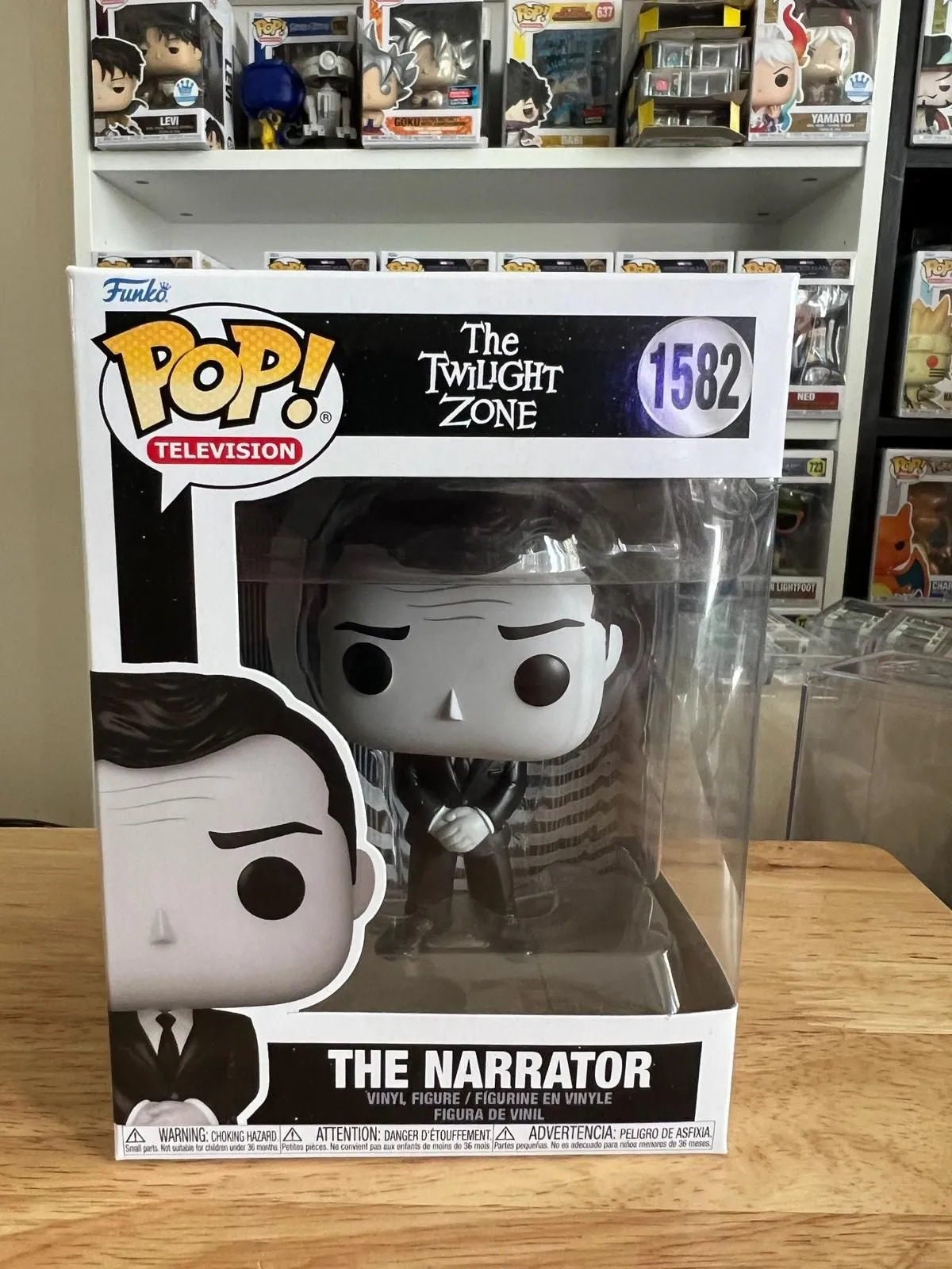 Product image for Twilight Zone Narrator Rod Serling Funko Pop #1542 Television TV Science Fiction