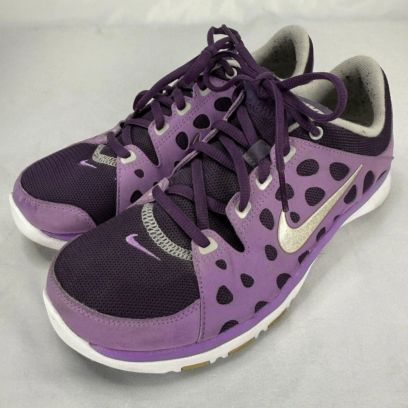 Product image for Nike Flex Supreme Women’s Trainers Running Shoes, Purple Size 7.5 US, 537509-500
