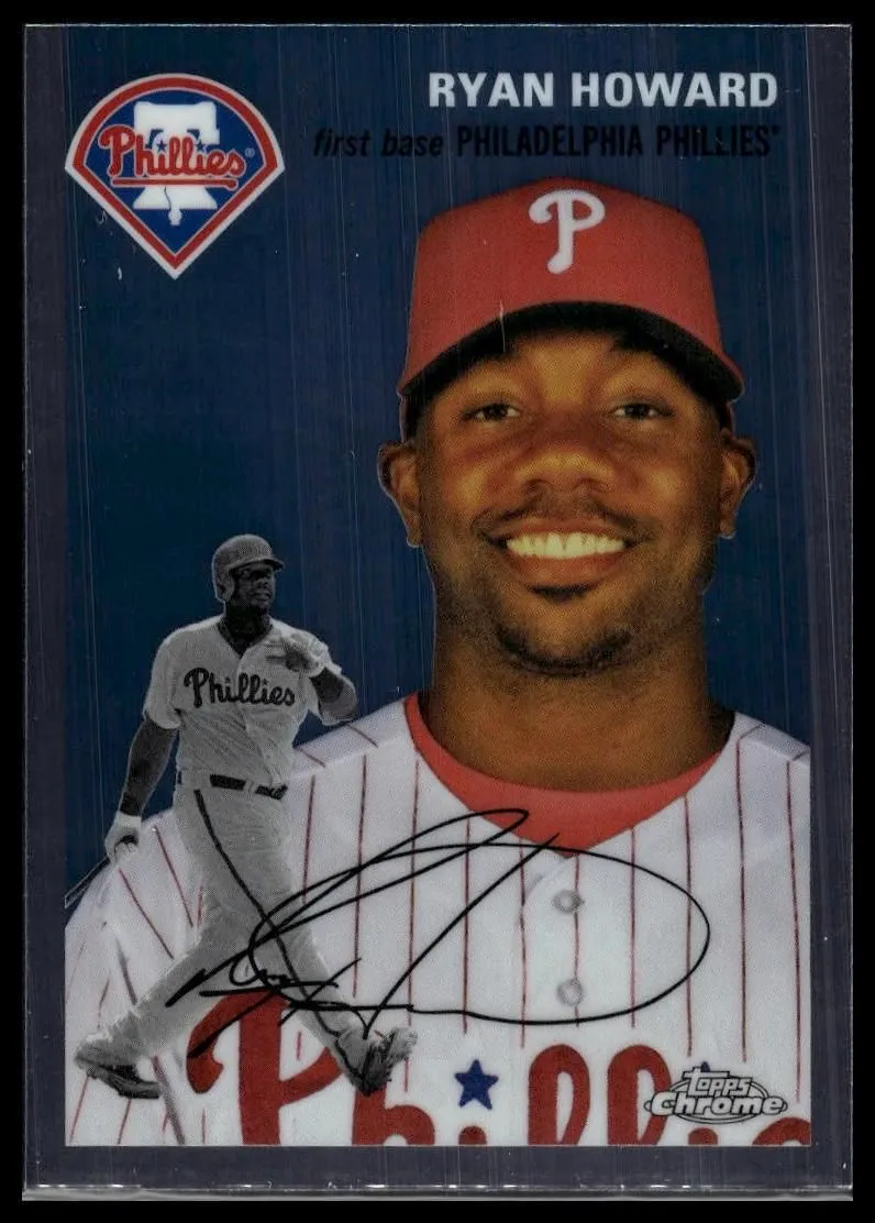 Product image for 2023 Topps Chrome Platinum Anniversary #411 Ryan Howard