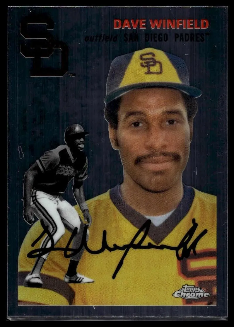 Product image for 2023 Topps Chrome Platinum Anniversary #415 Dave Winfield