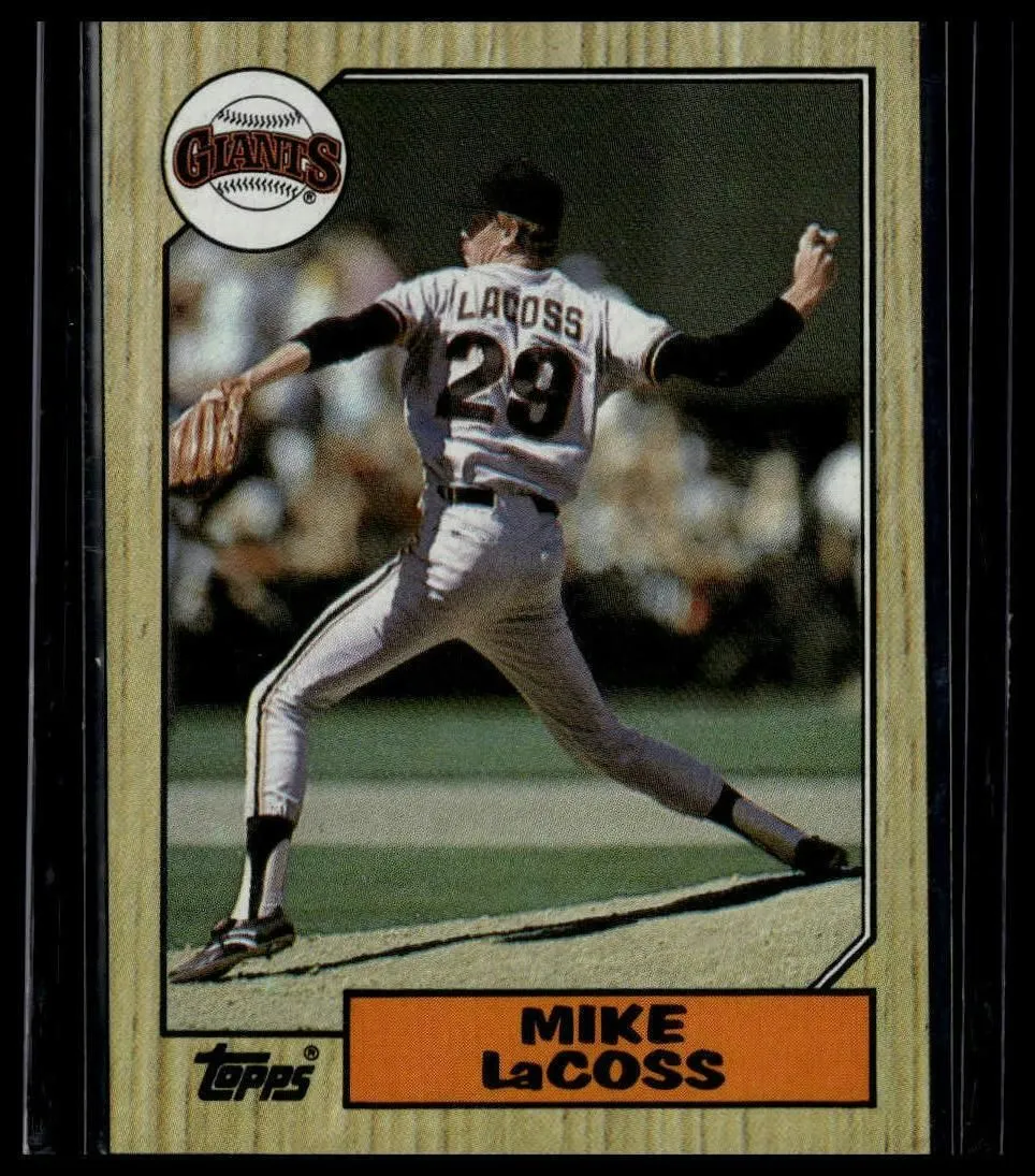 Product image for 1987 Topps #151 Mike LaCoss