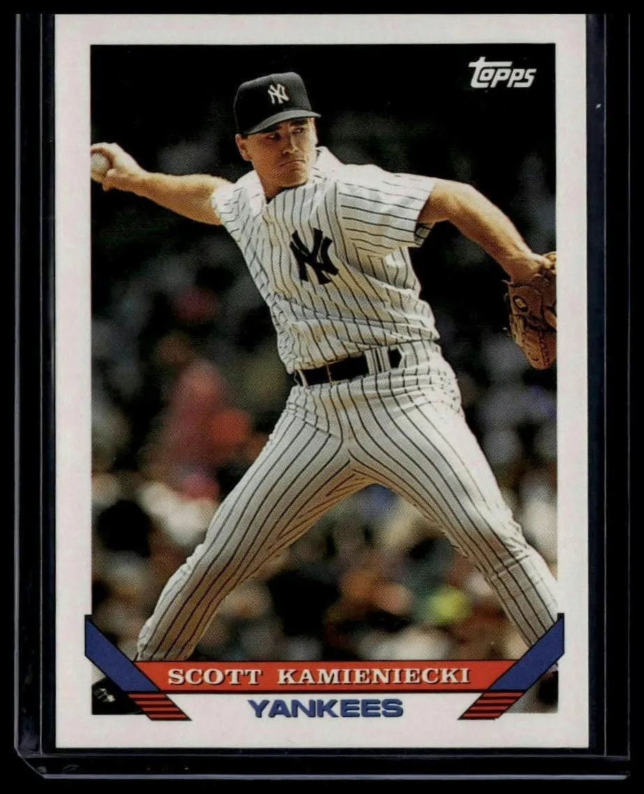 Product image for 1993 Topps #749 Scott Kamieniecki Gold
