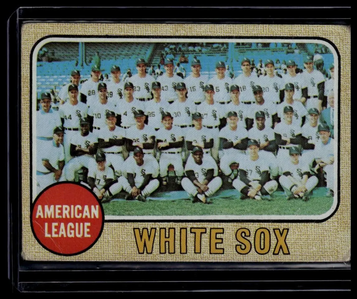 Product image for 1968 Topps #424 Chicago White Sox None
