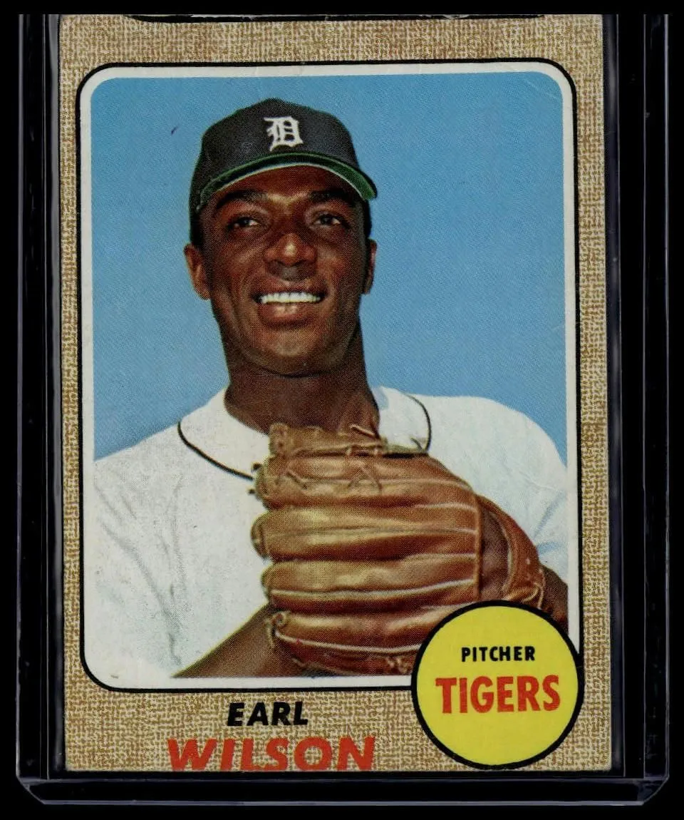 Product image for 1968 Topps #160 Earl Wilson None