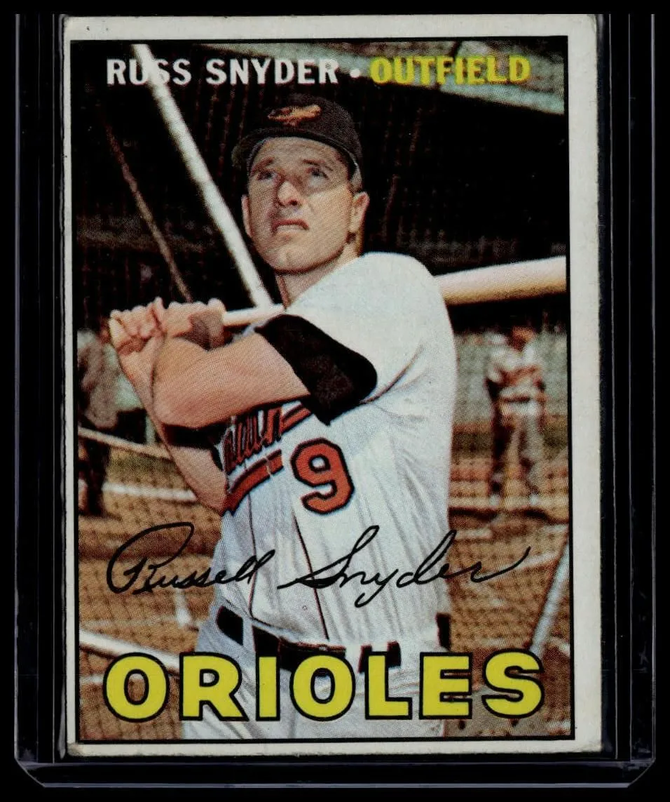 Product image for 1967 Topps #405 Russ Snyder None