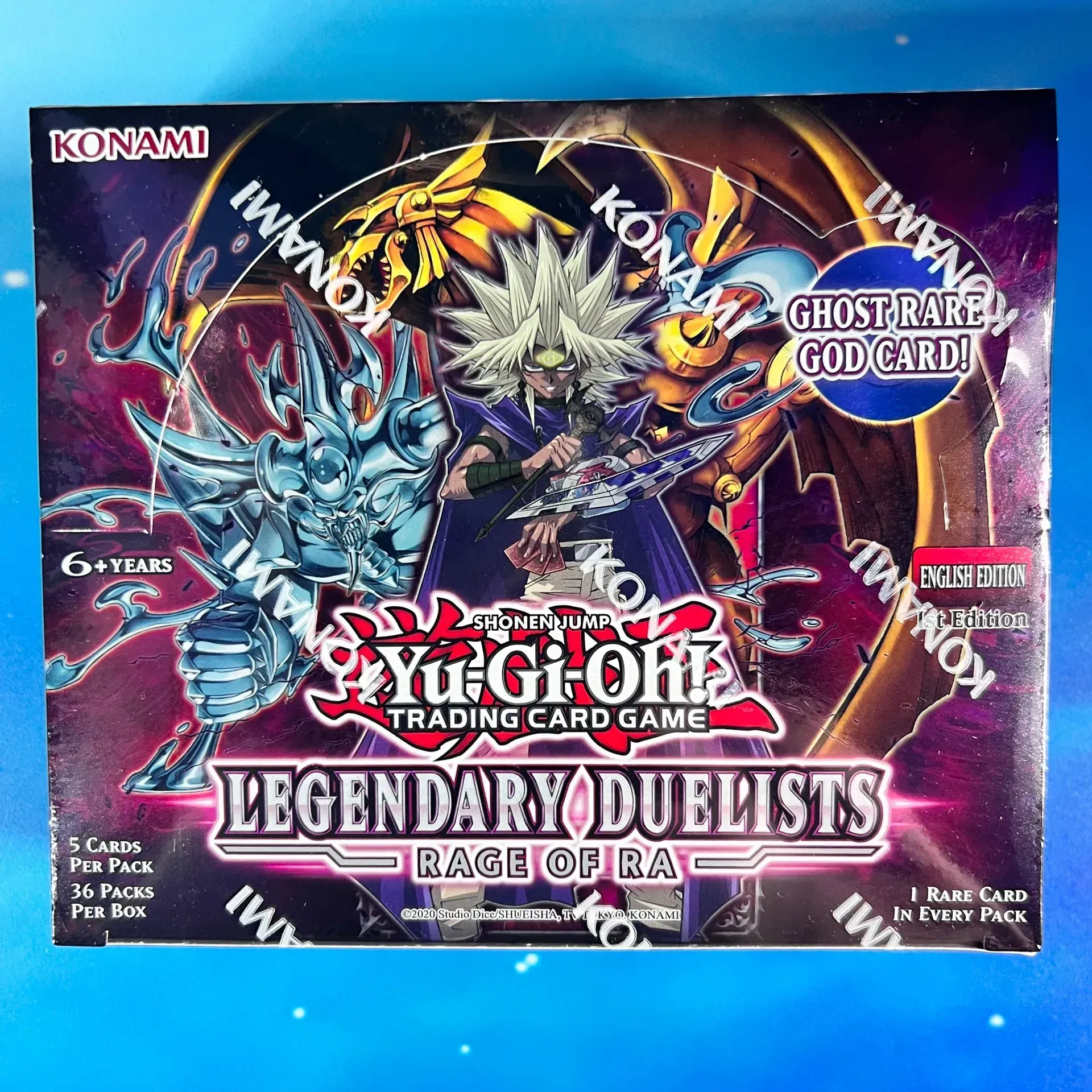 1x 2020 Legendary Duelists: Rage of Ra NEW CASE - Booster Box (1st Edition)    Whatnot: Shop, Sell, Connect