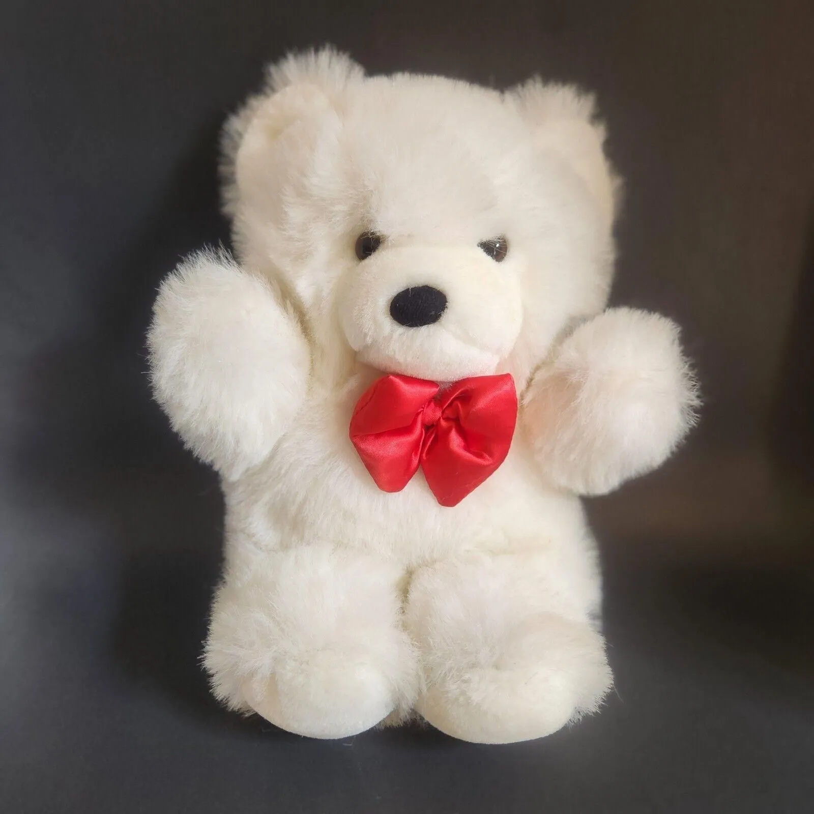 Product image for PBC International Cuddle Bear Teddy Stuffed Animal Plush White 11" Valentine