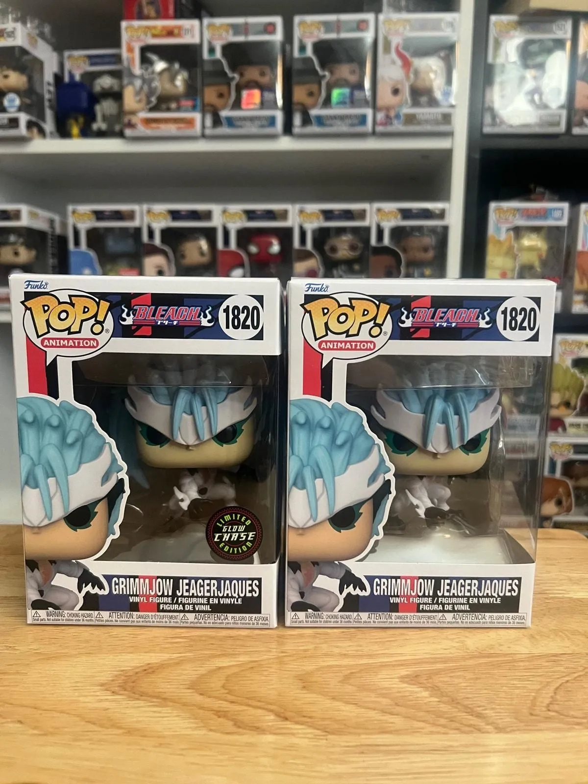 FUNKO POP! GRIMMJOW 349 ICHIGO 59 Bleach Animation - RARE VAULTED manga anime EUR 134,99 - ES