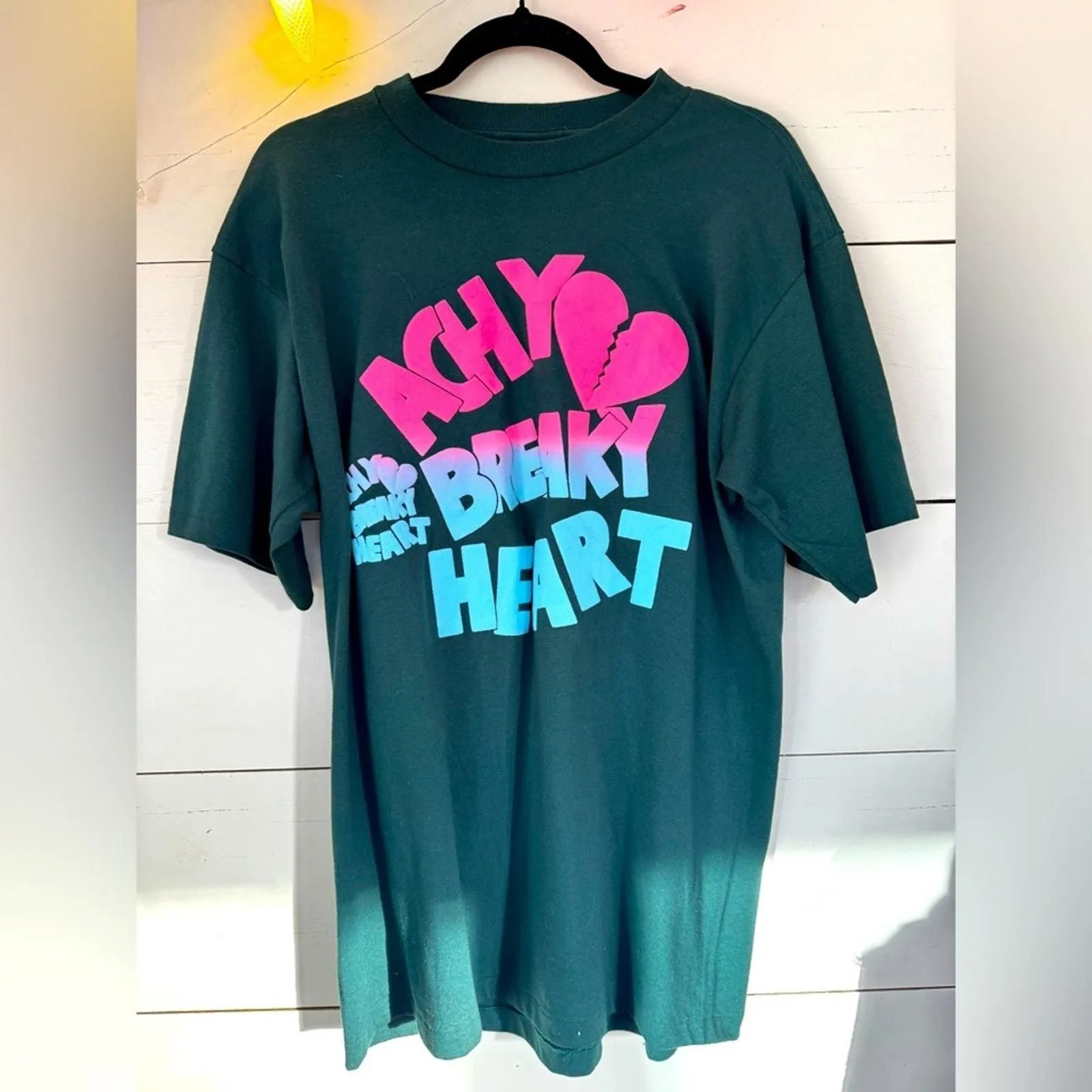 Product image for Vintage 90s Billy Ray Cyrus Achy Breaky Heart Shirt Country Western Grail NWOT