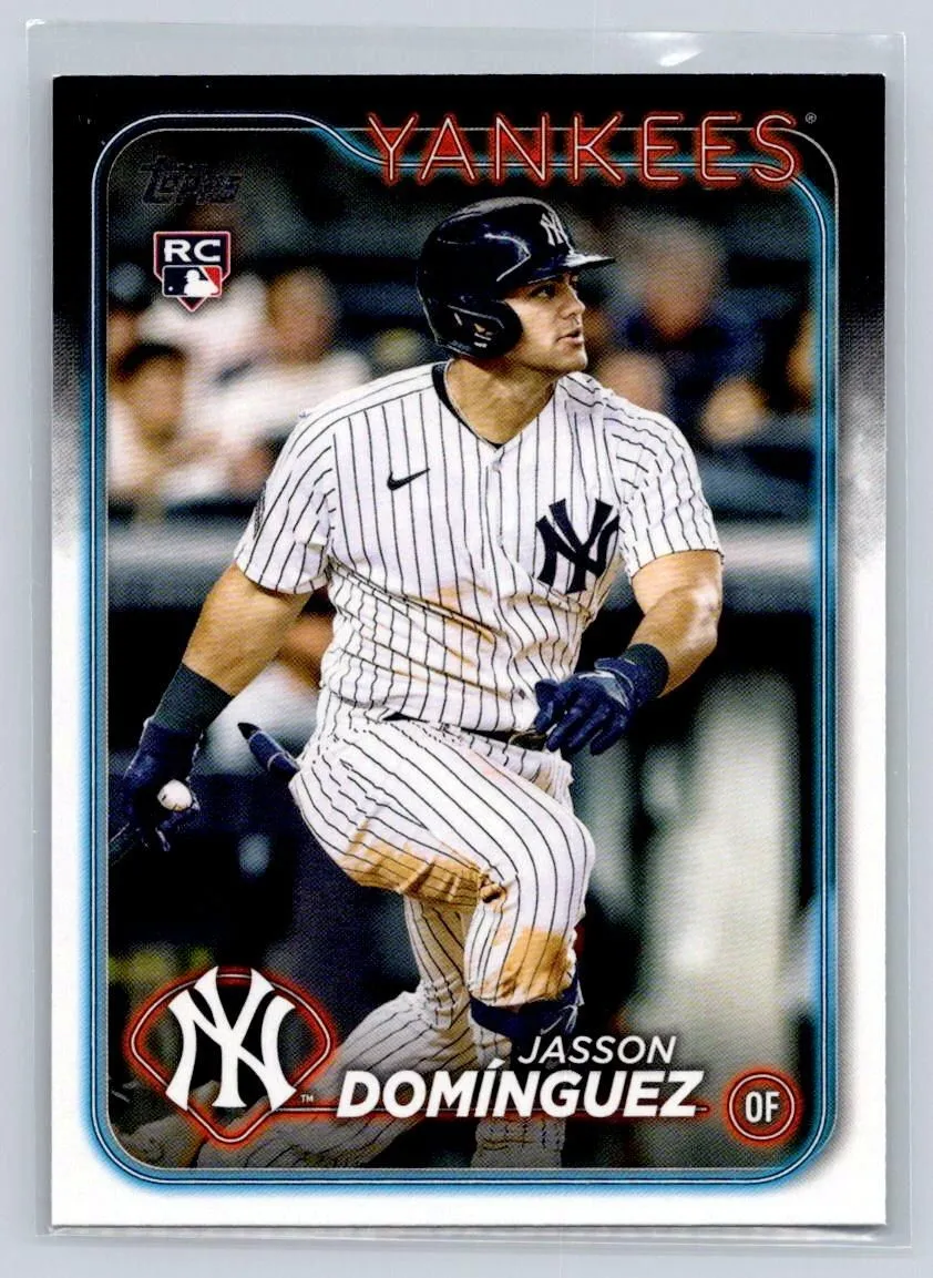 Product image for 2024 Topps Jasson Domínguez #60 Rookie New York Yankees
