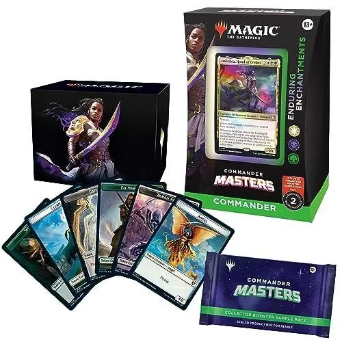 mtg enduring enchantments card list Magic The Gathering Commander Masters Commander Deck CMM Enduring Enchantments Decklist :