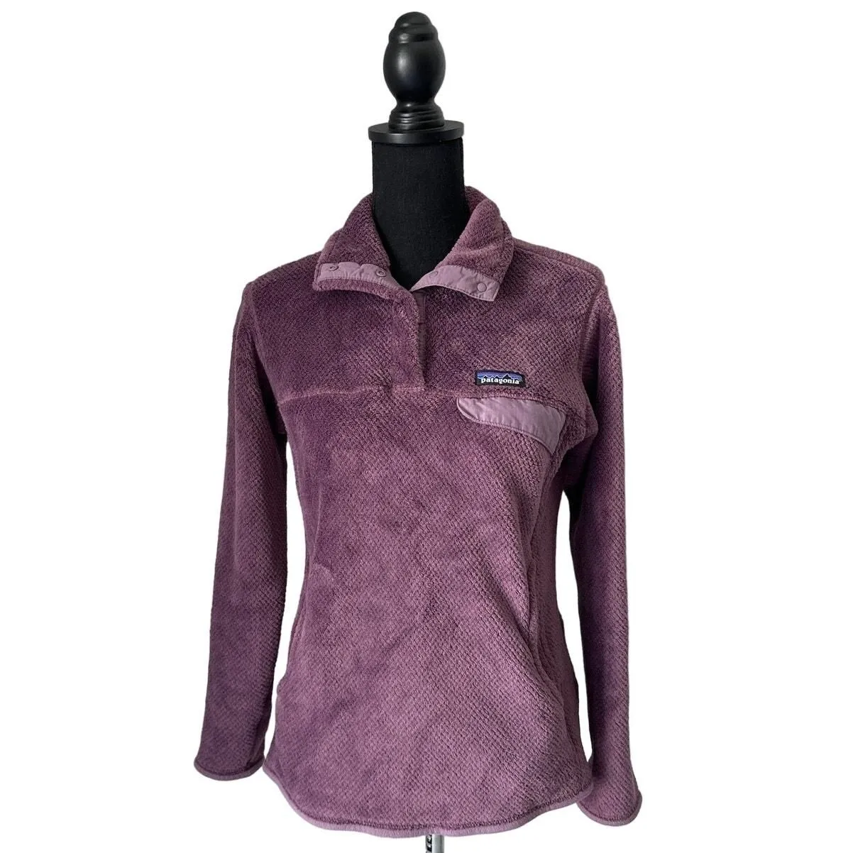 Product image for Patagonia Purple Women's Re-Tool Snap-T® Pullover Sz M