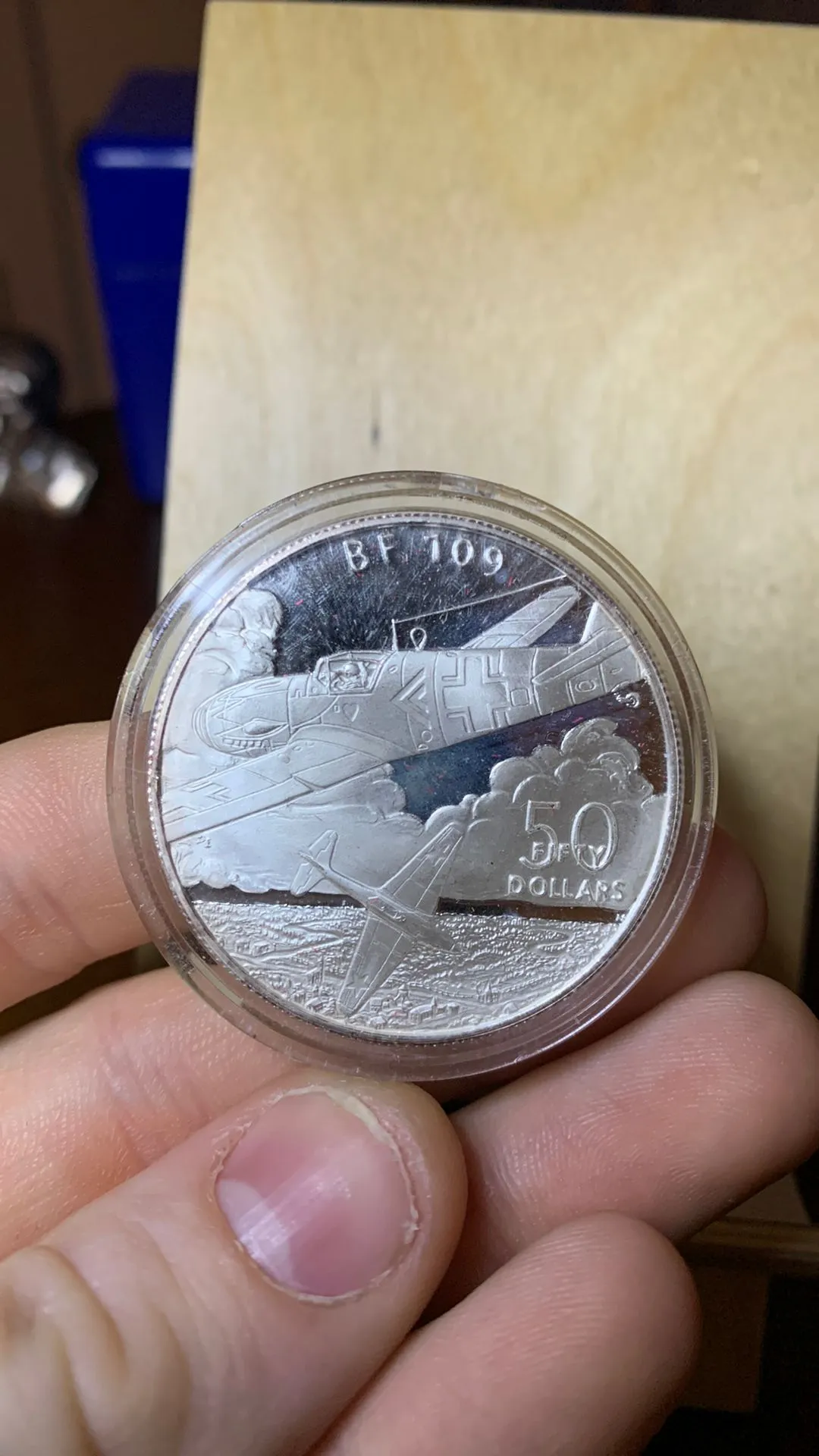 Product image for 1991 - BF109 Marshall Islands $50