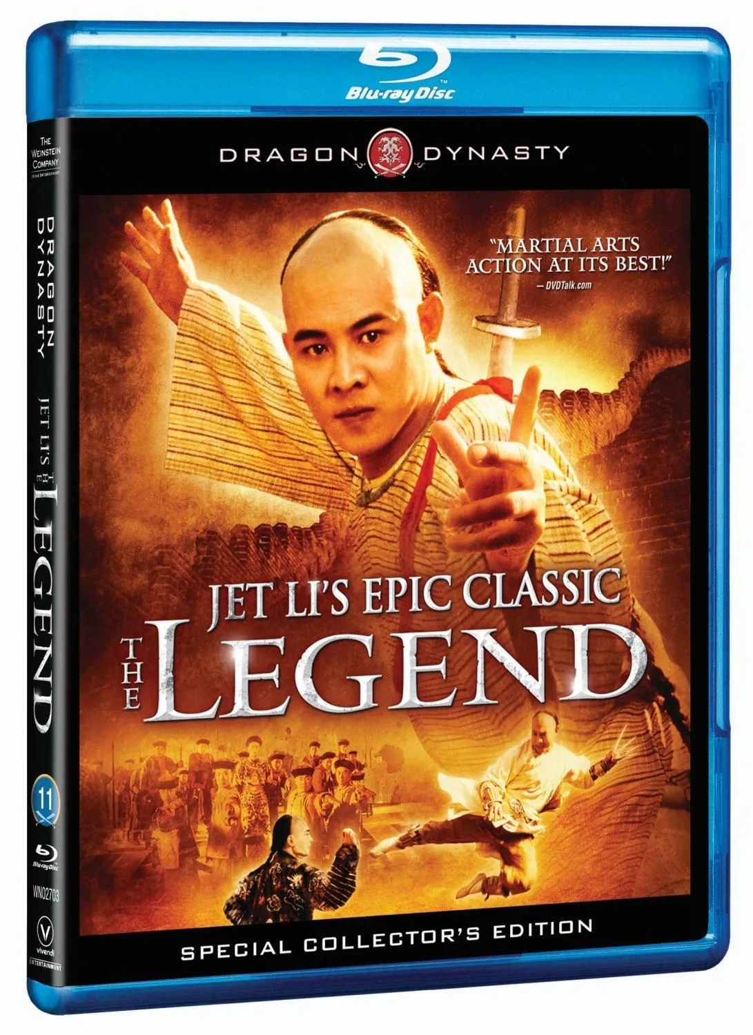 Product image for Jet Li's Epic Classic The Legend Blu-Ray Movie