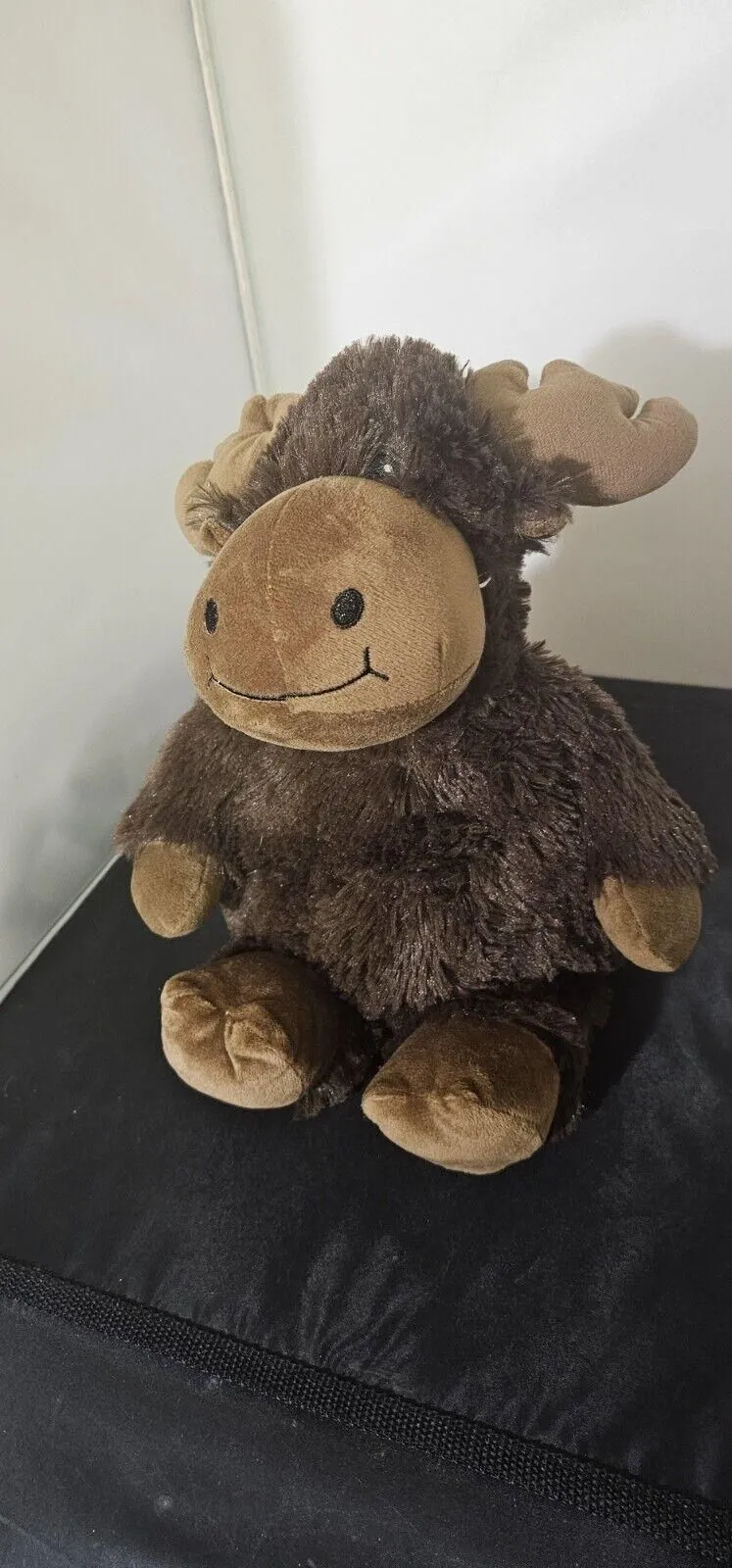 Product image for Warmies MOOSE Plush Microwavable Heatable Heat Therapy Flaxseed Lavender 555
