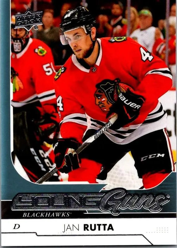 Product image for Upper Deck Young Guns Jan Rutta #452 RC
