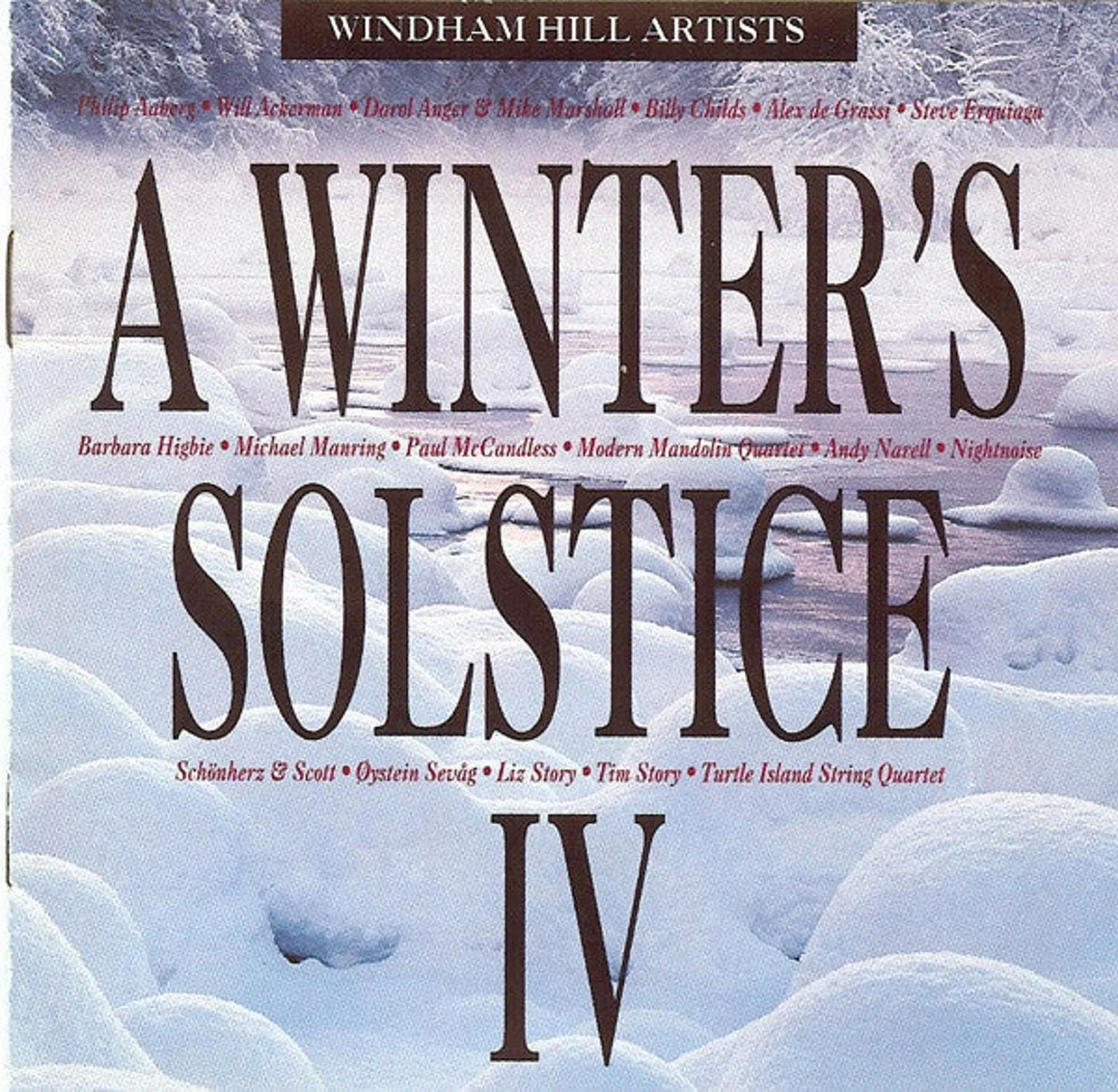 Product image for Windham Hill Artists - A Winter's Solstice IV (CD, Album, Smplr)