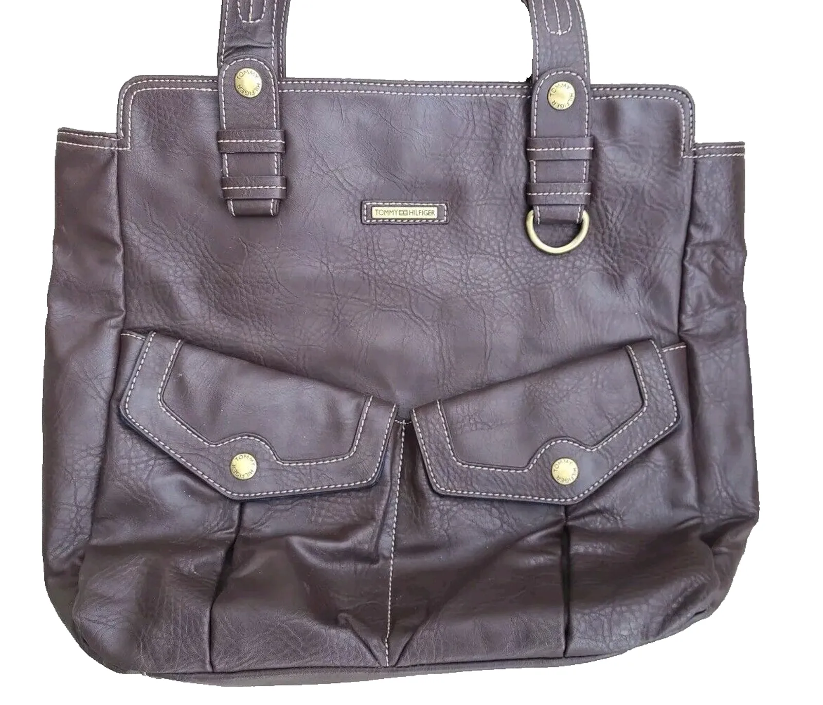 Changing Bag Amazon De Tommy Hilfiger Brown Leather Tommy Hilfiger