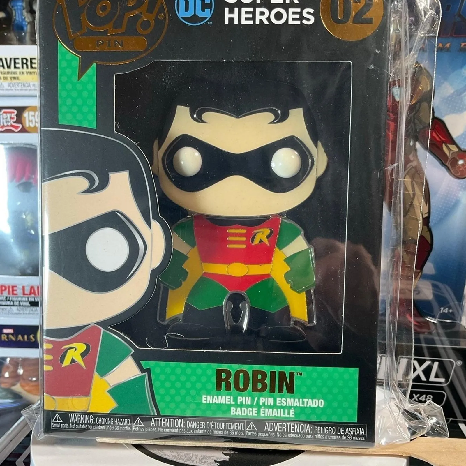 Product image for Robin funko pin