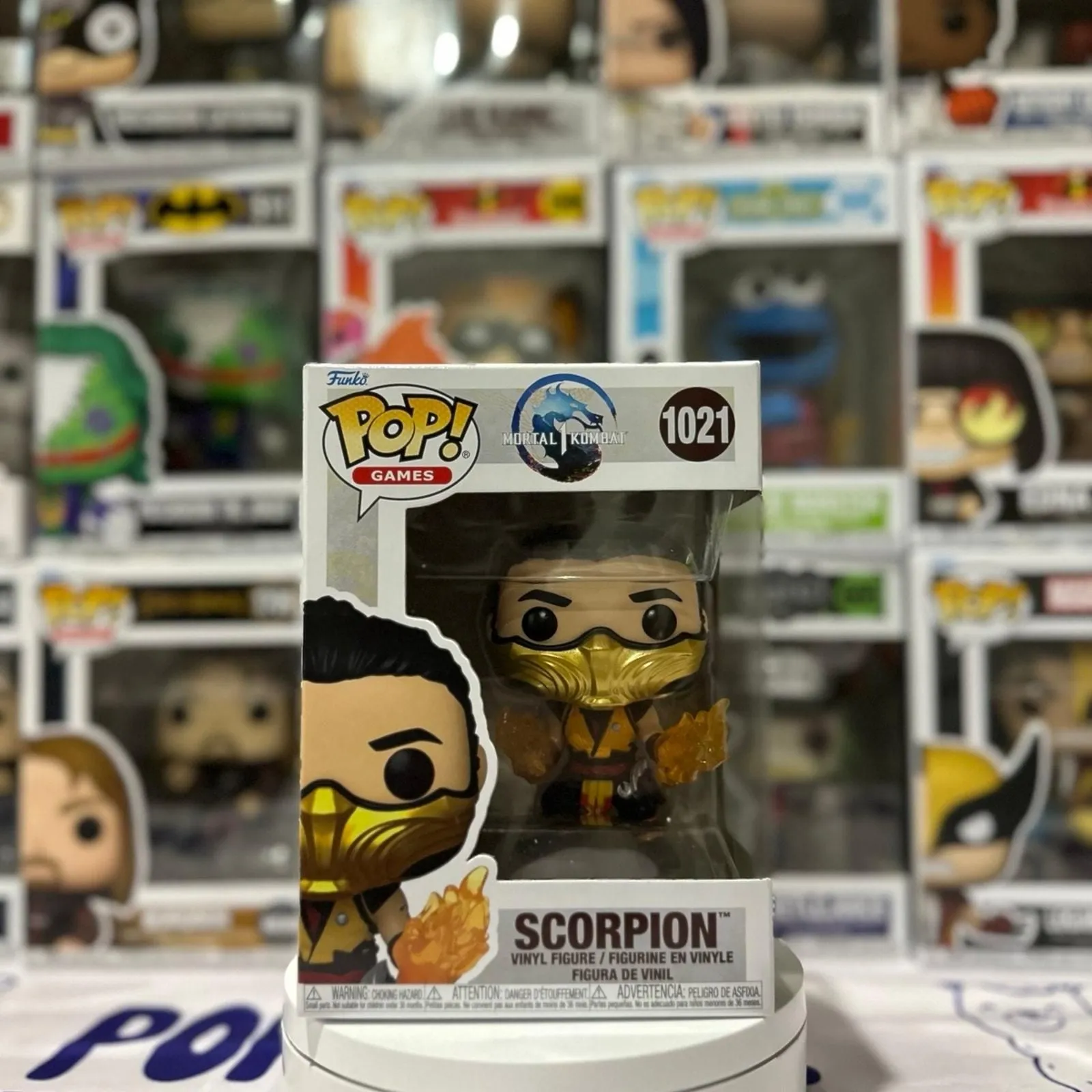 Product image for Mortal Kombat 1 Scorpion Funko Pop!