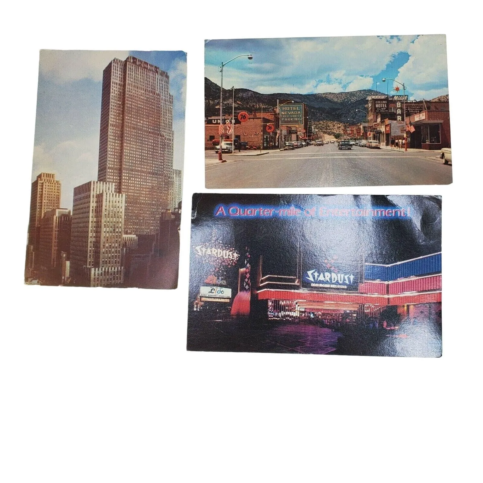 Product image for 3 Las Vegas Nevada Vintage Postcards Ephemera