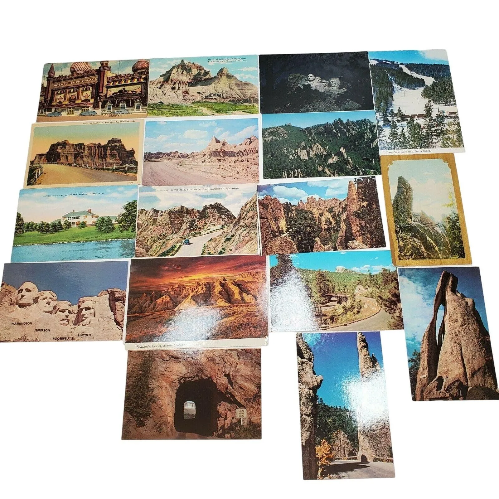 Product image for 17 South Dakota Postcards Vintage Lot Variety Ephemera Lot