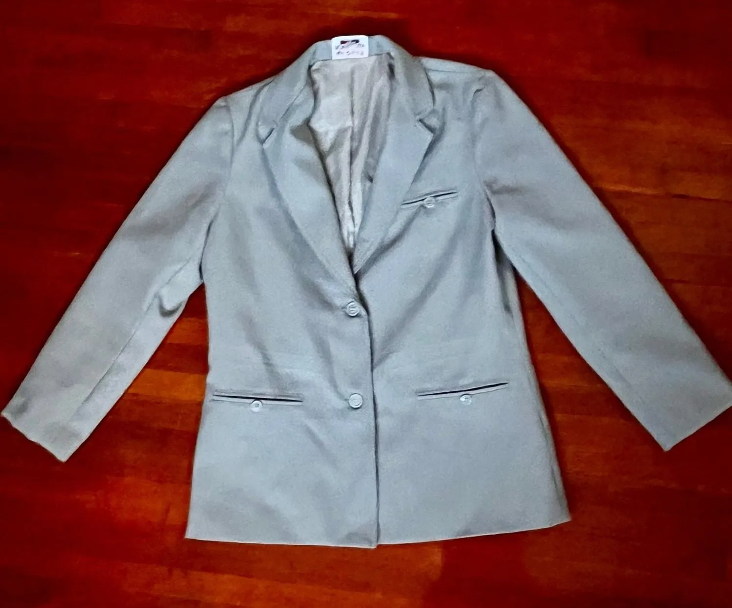 Product image for Vintage 70’s Casual CornerGray Fitted Blazer Suit Jacket Office Small Med Preppy
