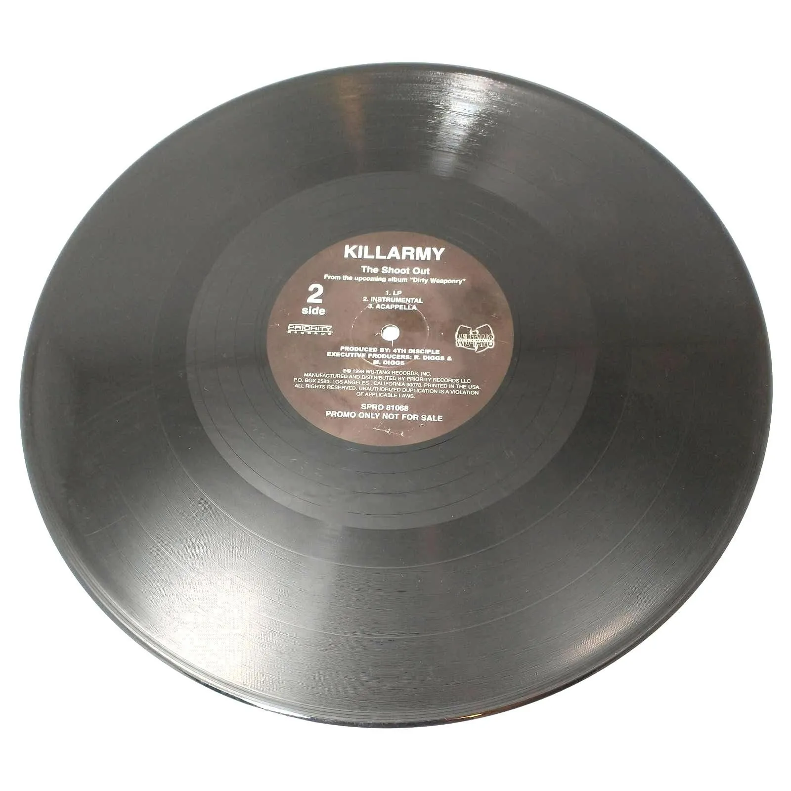 Product image for Killarmy The Shoot Out and The Cook Out Wu-Tang Records Promo 12"