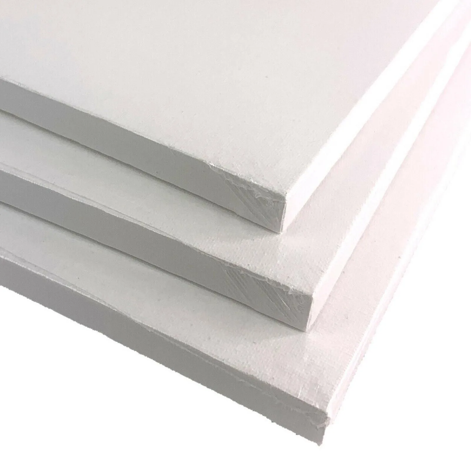 Product image for 3 Pack Lot 8" X 10" Stretched 100% Cotton Canvas Art Supplies Acrylic Oil Paint