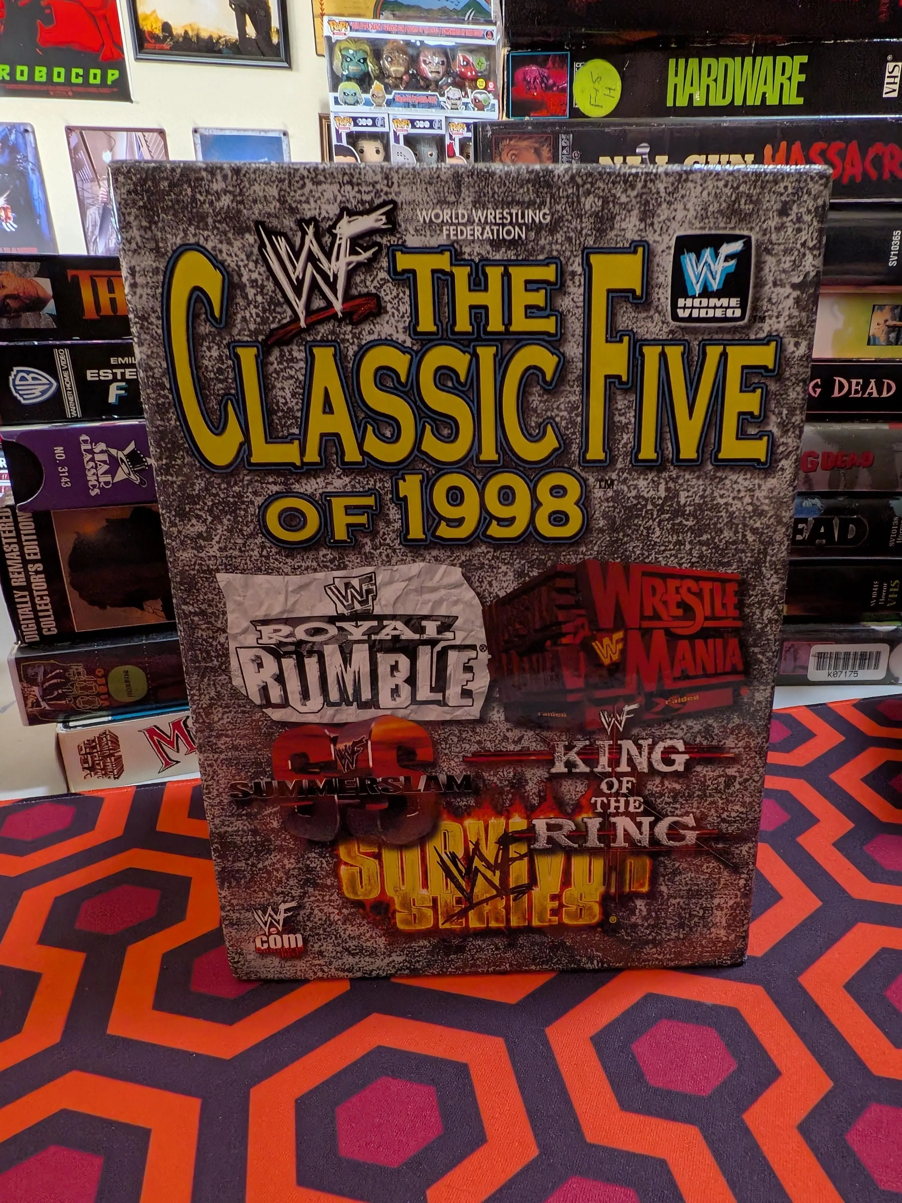 Product image for WWF - The Classic Five of 1998 (5-tape set)