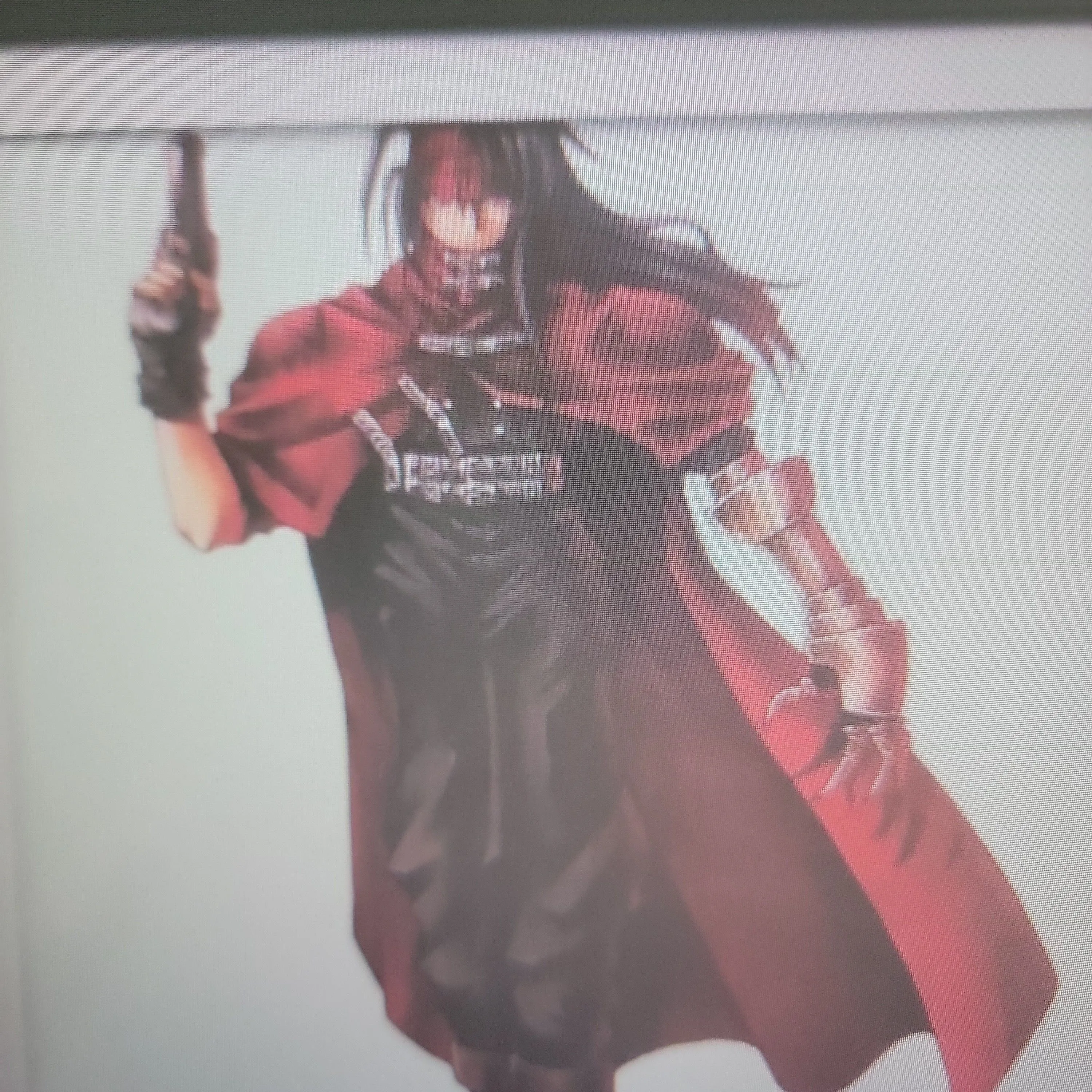 Product image for final fantasy 7 vincent valentine art 8x10