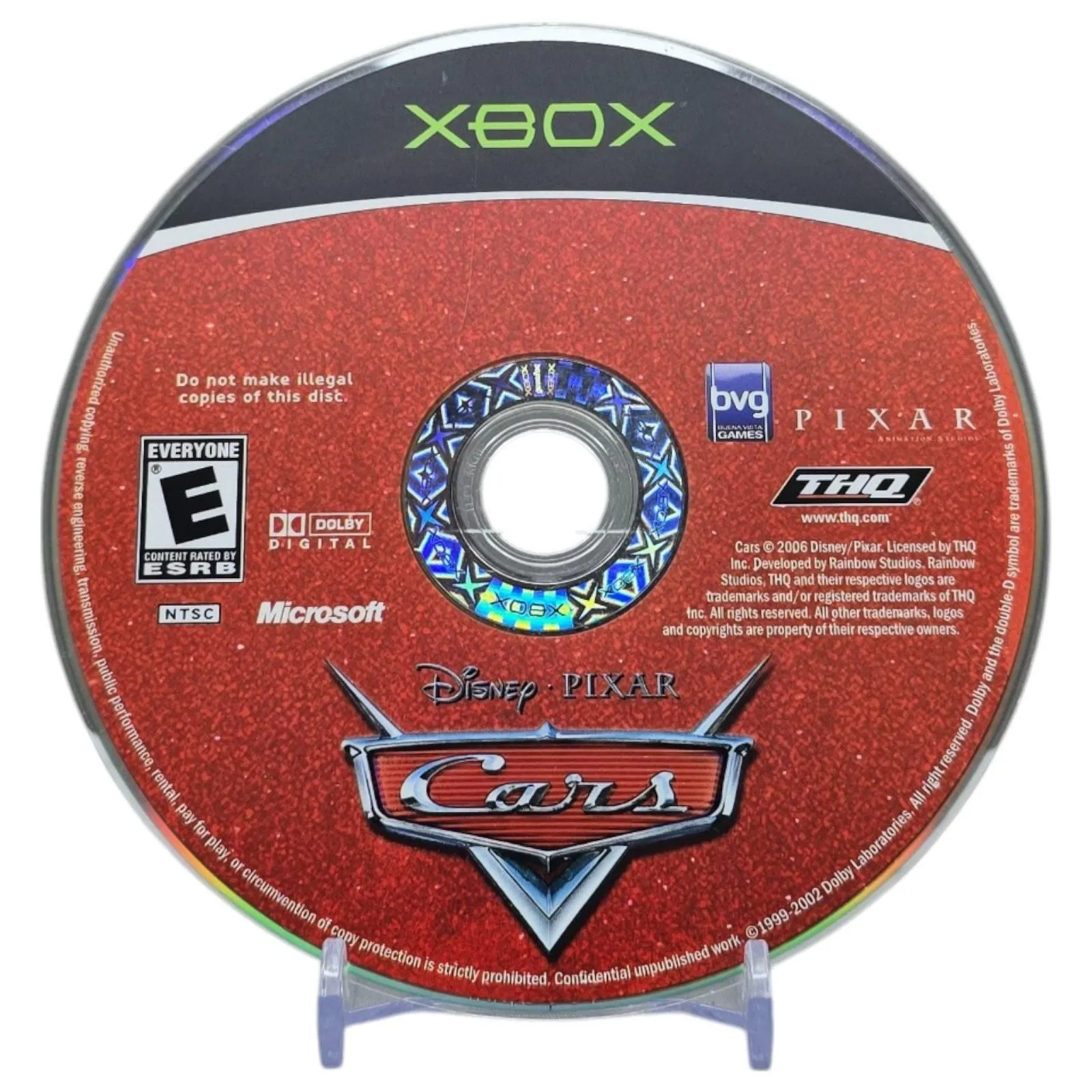 Product image for Cars For Xbox Original **DISC ONLY