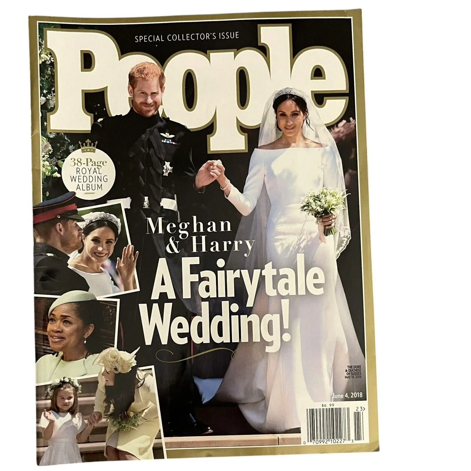 Product image for People Magazine Meghan & Harry A Fairytale Wedding June 4, 2018 LN