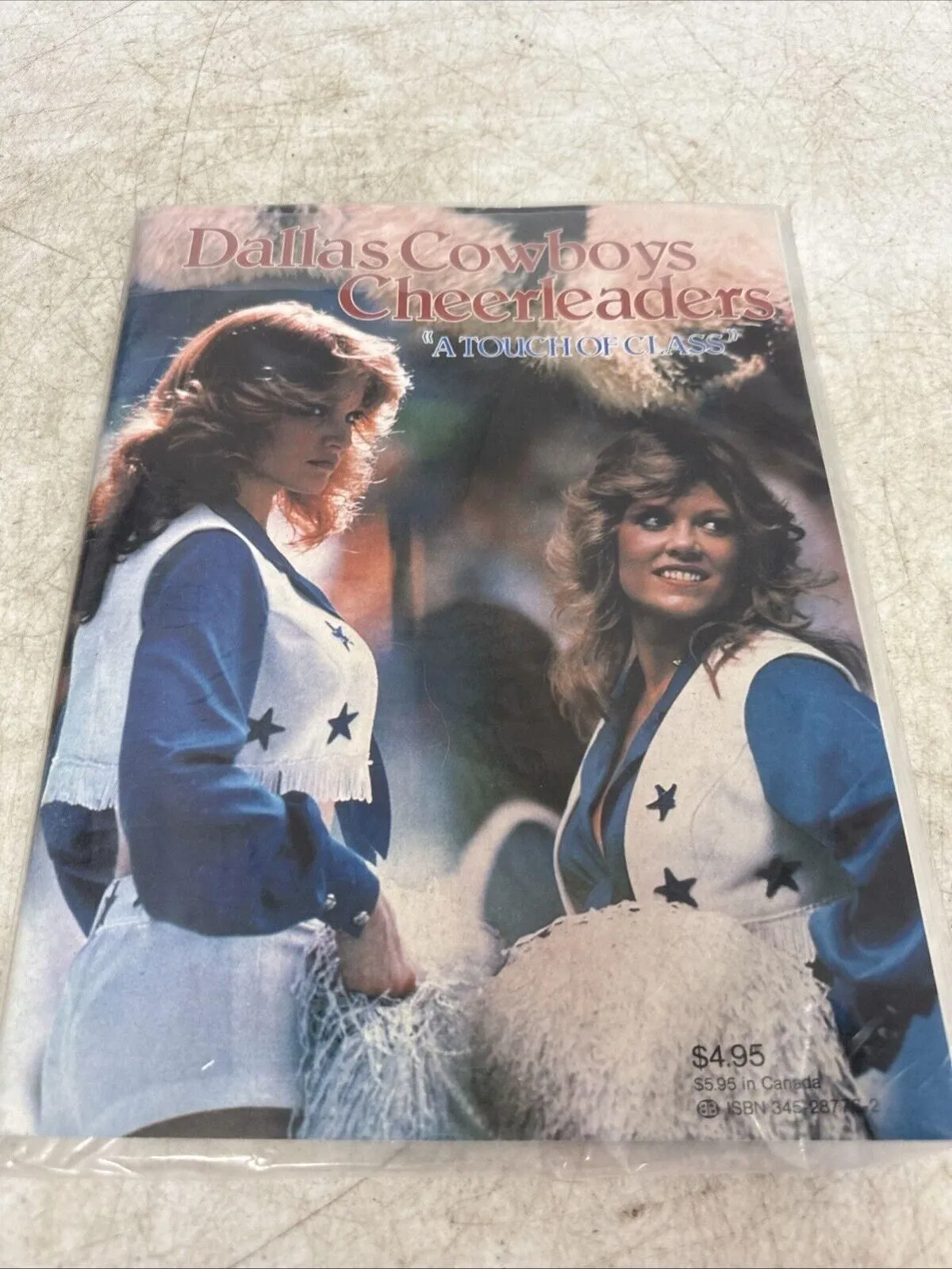 Product image for 1979/80 Dallas Cowboy Cheerleaders A Touch of Class Publication Program Yearbook
