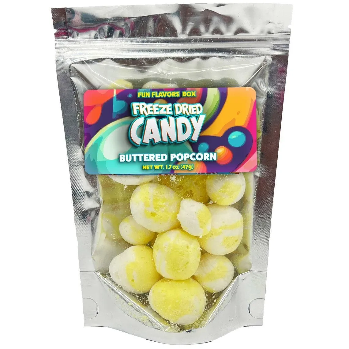 Product image for Freeze Dried Candy Buttered Popcorn Taffy 1.7 oz