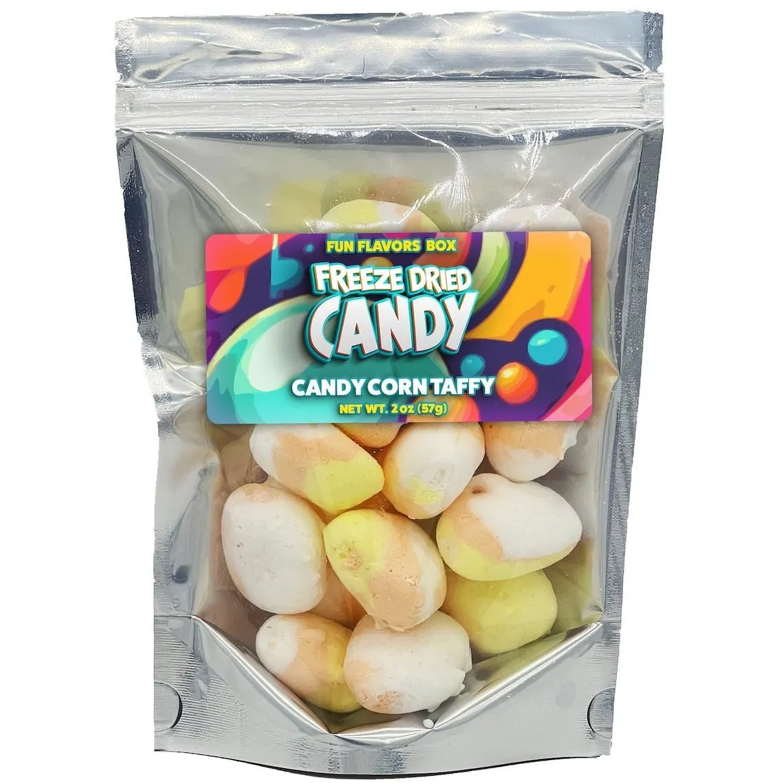 Product image for Freeze Dried Candy Corn Taffy 2 oz