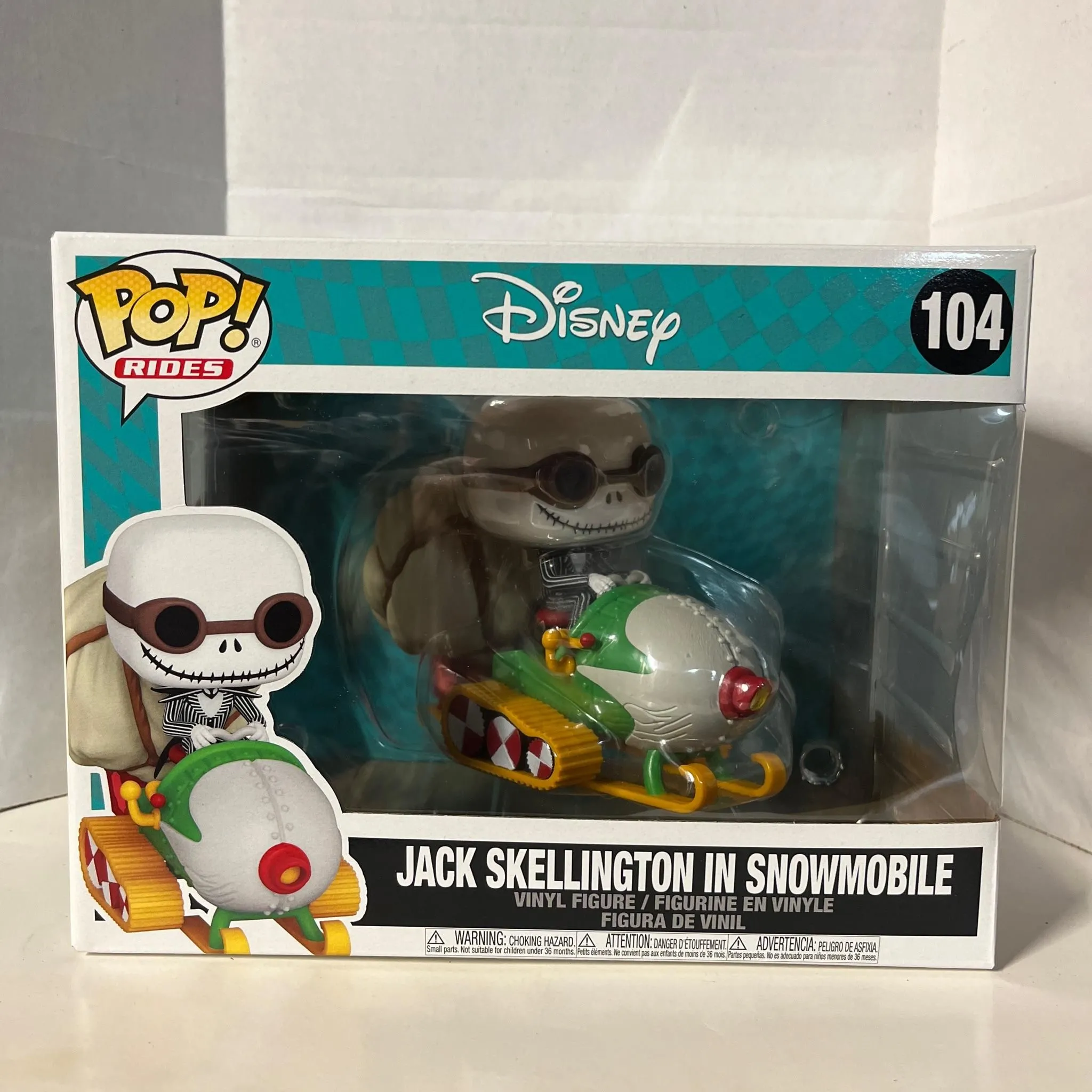 Product image for Jack Skellington in Snowmobile