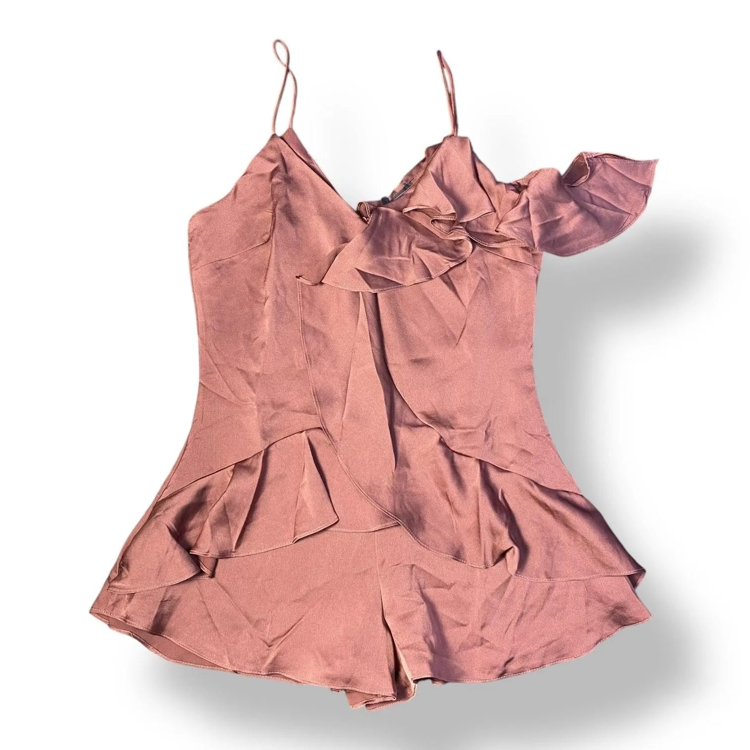 asymmetrical romper dress Primavera Couture 3972 - High Low Romper main image 0